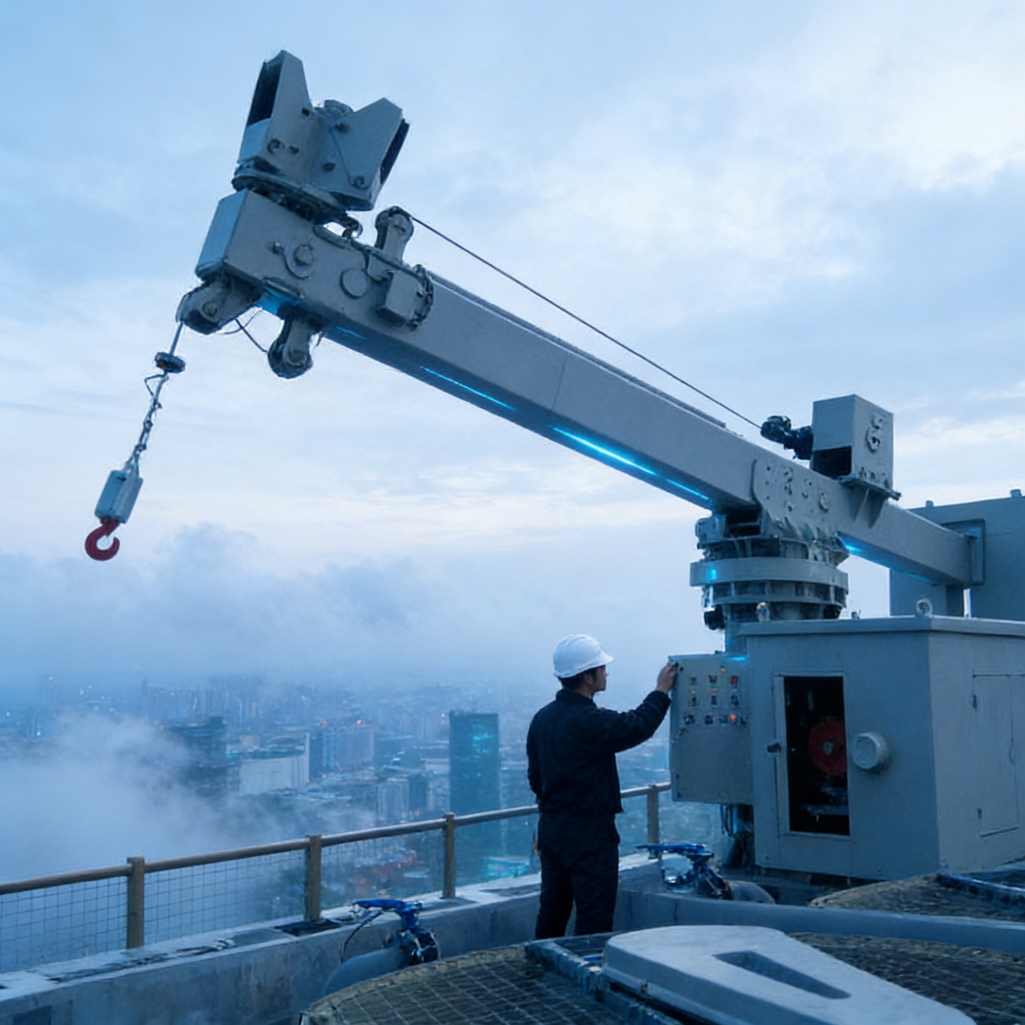 高层建筑擦窗机